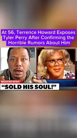 At 56, Terrence Howard Exposes Tyler Perry After Confirming the Horrible Rumors About Him At 56, Terrence Howard has broken his silence and exposed the truth behind the horrible rumors that have been circulating about his relationship with Tyler Perry. In this shocking revelation, Howard finally confirms the speculations, shedding light on a long-standing Hollywood mystery. The entertainment world is buzzing—watch the full story unfold. 🔥🎬👀 #TerrenceHoward , #TylerPerry , #HollywoodSecrets , #CelebrityExposé , #EntertainmentDrama 