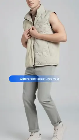 Men's Outdoor Waterproof Fleece-Lined Workwear Vest Jacket, Thermal Insulation Fabric, Windproof & Rain-Resistant, Logo Customization Available #jacket #outerwear #falljackets #carharttoveralljacket #jacketwithheater #sweatshirtwithpockets #workoutjacket #mensouterwear #workjacket #adidascnyjacket