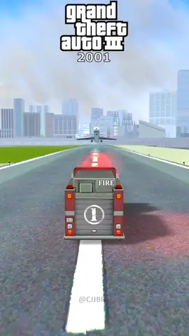 FIRETRUCK vs PLANE 🚒✈️ GTA EVOLUTION #gta #gtav #gta5 #gta4 #gtasanandreas 
