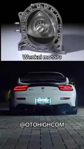 Wankel motoru—Rotary (döner pistonlu) motor olarak da bilinir—Felix Wankel tarafından 1920’lerde tasarlanmış ve 1950’lerde NSU ile seri üretime geçmiştir. Pistonlu motorların aksine bir üçgen rotor, epitrokoidal silindir içinde eksantrik mil etrafında dönerek “emme, sıkıştırma, yanma, egzoz” olmak üzere dört işlemi aynı anda farklı odalarda gerçekleştiren içten yanmalı bir motordur. Rotorun üç yüzü 120°’lik açı farkıyla yanma yüzeyi oluşturur; her döngüde aynı rotor üzerinde üç kez ateşleme gerçekleşir. Bu sayede Wankel, pistonlu motora göre daha az hareketli parçayla (valf, segman, piston, krank mili yok) doğrudan döner güç sağlar #n #t #cars #peugeot #otoekspertiz                  