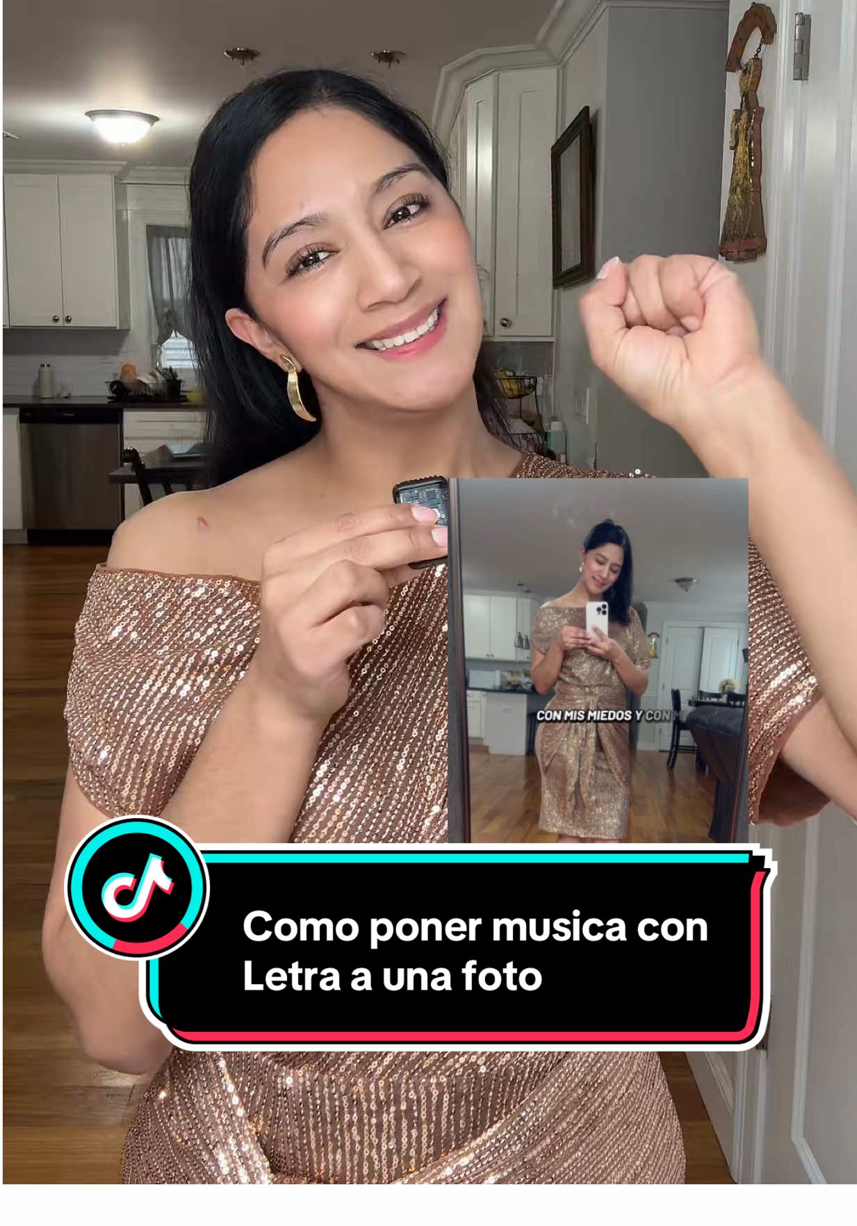 Como agregar música y subtítulos a una foto #creadoresdecontenido #algoritmo #2025 #videoviral #monetizacion 