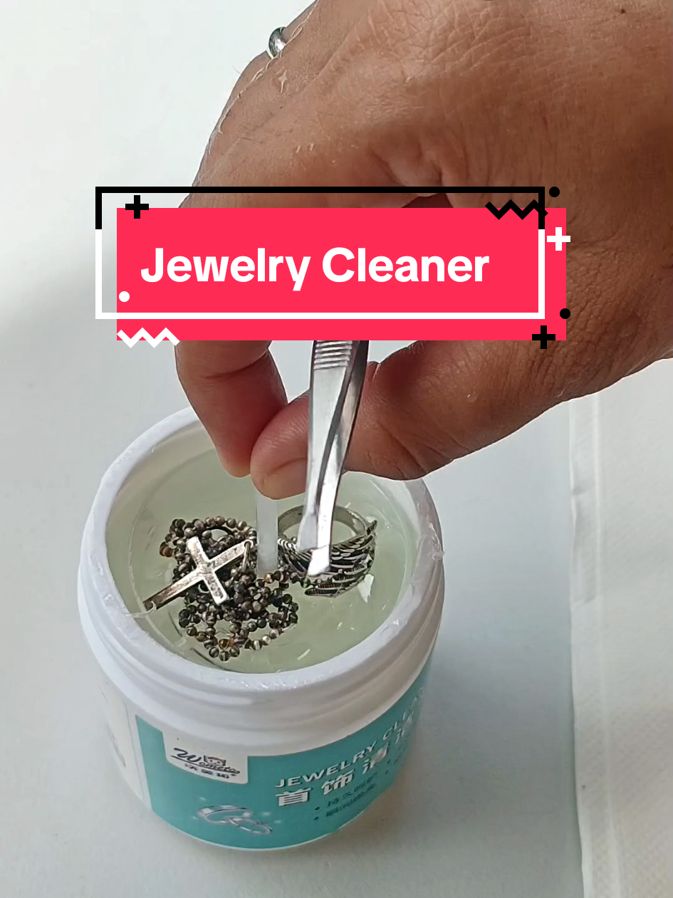 How to Clean Silver and Gold Jewelry? Just use this Jewelry Cleaner. ♥️ -Eco-Friendly: Made from biodegradable materials without harsh chemicals -Effective Cleaning: Quickly removes oxidation spots and dirt to maintain the luster of jewelry items. -Long-lasting Shine: Restores the original brilliance of gold, silver, and platinum jewelry. -User-Friendly Design  -Versatile Application: Suitable for most metal materials used in modern jewelry, including pure silver, gold, and platinum. #jewelrycleaner #silvercleaner #goldcleaner #jewelrycleaning #cleaningtiktok 