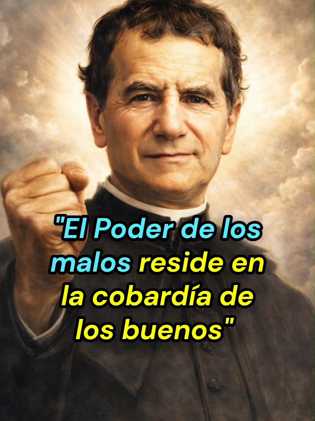 Cuando los buenos callan, otros deciden por ellos. Y casi nunca para bien. La historia no juzga a los cobardes… simplemente los deja atrás. #anticomunismomundial #anticorrupcion #antisocialismo #PoderDelMal #CobardíaDeLosBuenos #SanJuanBosco #FrasedelDía #InmortalSanJuanBosco #MalosVsBuenos #FuerzaInterior #Valentía #Inspiración #Reflexión
