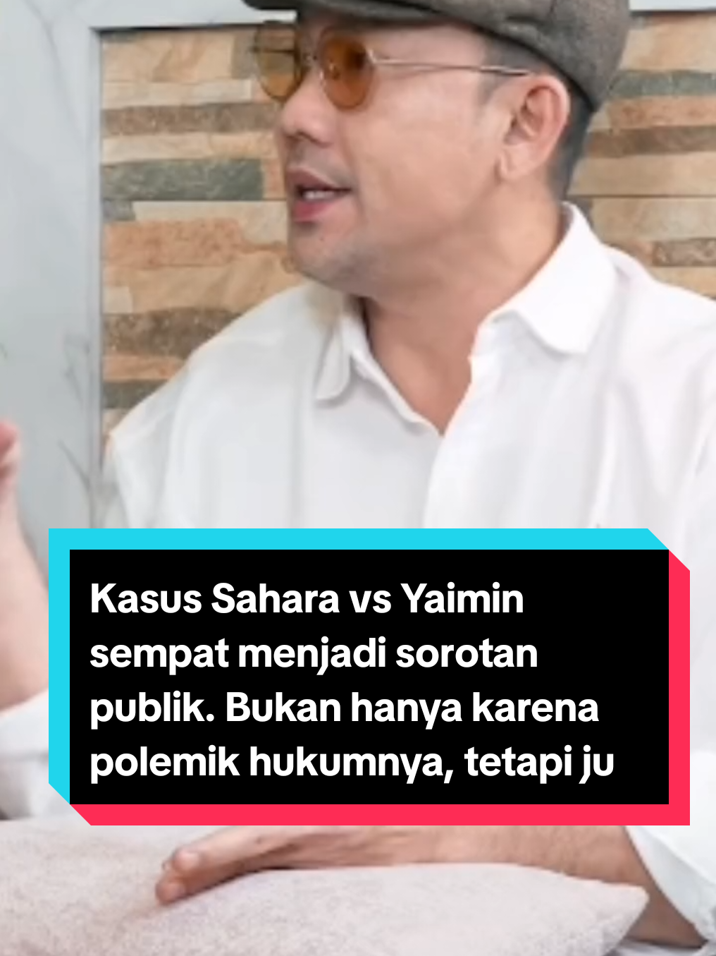 Kasus Sahara vs Yaimin sempat menjadi sorotan publik. Bukan hanya karena polemik hukumnya, tetapi juga karena dampak emosional, sosial, dan tekanan yang menyertainya. Dalam proses panjang yang penuh tarik-ulur, Sahara berada di posisi sulit—antara memperjuangkan kebenaran versinya dan menjaga ketenangan diri serta orang-orang di sekitarnya. #curhatbangdennysumargo 