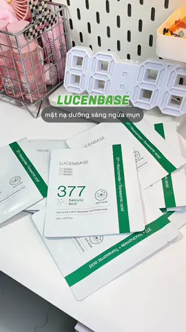 Đắp hàng ngày thấy da mịn hẵn 🧖🏻‍♀️#lucenbase #matna #unboxing #skincare #chamsocda 