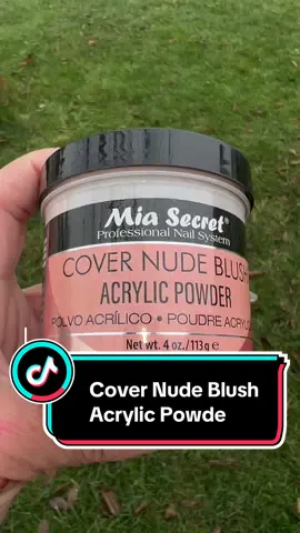 Cover Nude Blush Acrylic Powde #covernude #coveracrylic #acrylicnails #uñas #tiktokshopcreatorpicks