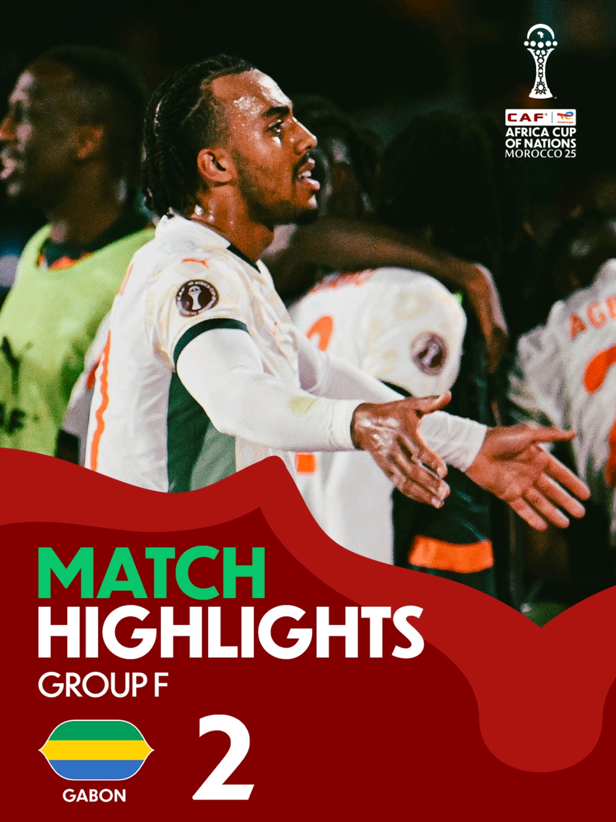 🎥 HIGHLIGHTS: 🇬🇦 2–3 🇨🇮 From behind to victorious, Côte d’Ivoire complete a stunning comeback against Gabon!  #TotalEnergiesAFCON2025