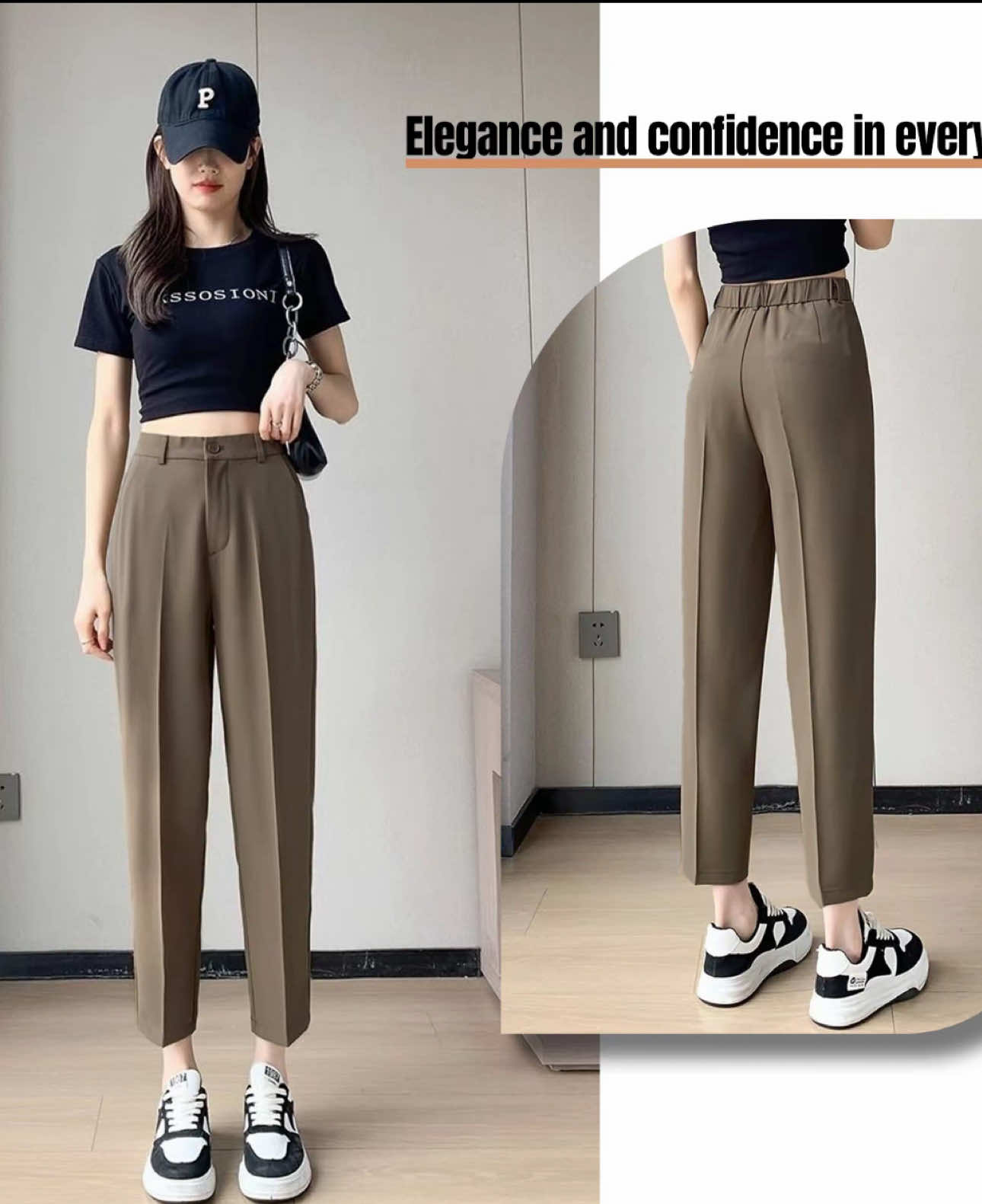 Garterized Trouser Pants #pantsrecommendation #trouserpants #stretchablepants #garterizedpants #trousersoutfit 