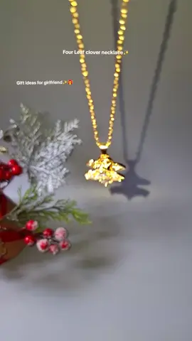 affordable lang yan pre kayang kaya mo para sa special mong gf😉 #Four leaf clover necklace