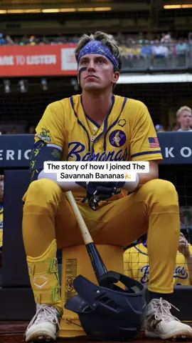And the rest is history… for now 🎬 #savannahbananas #mystory 