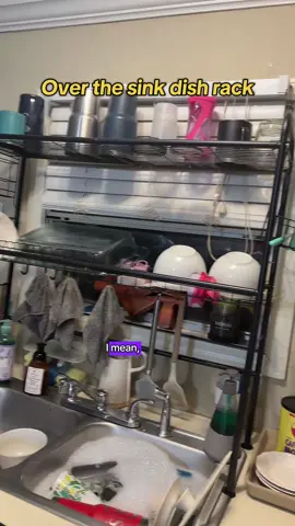 Over the sink dish rack! 