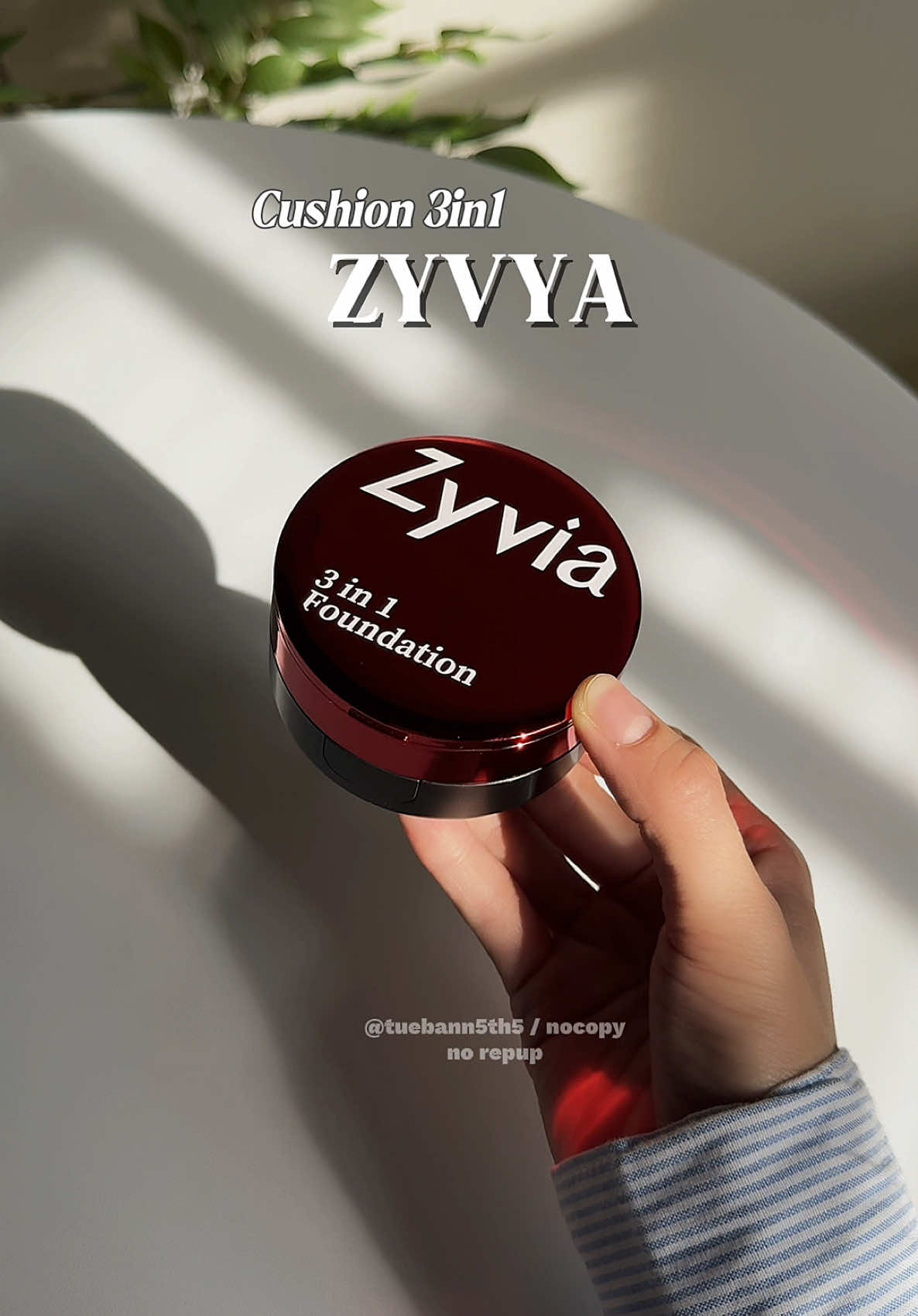 Cushion ZYVIA 3in1 🫣 #Zyvia #cushion3in1 #makeup #goclamdep #viral 
