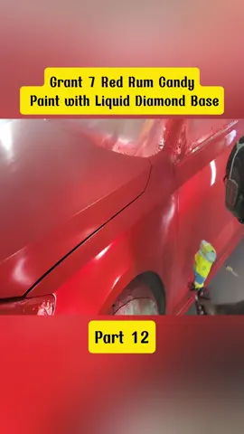 Grant 7 Red Rum Candy Paint with Liquid Diamond Base #TrendingNow #ViralVideo #MustWatch #part12 