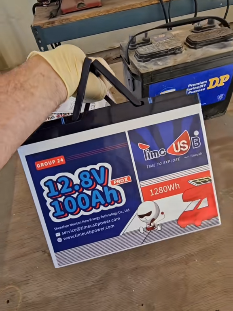 its a great time to switch to lithium batteries link in link tree at my profile @Timeusb  #rv #rvlife #trailer #electrical #lithium