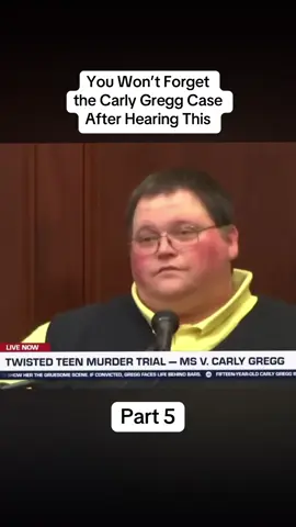 You Won’t Forget the Carly Gregg Case After Hearing This Part 5 ⚠️ Police bodycam footage ahead — this video is public release, but may be disturbing to some viewers No copyright infringement intended. Fair Use for educational and informational purposes. This is not meant to glorify crime. #truecrime #truecrimetok #court #trial #fyp 