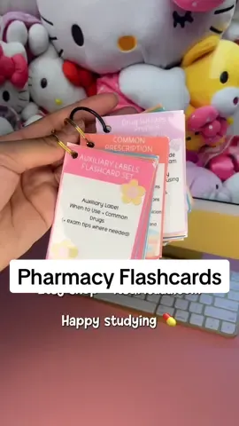 As a certified pharmacy technician, these are the three flashcard sets I recommend the most when helping techs study for the PTCB & ExCPT 💊📚 ✔ Common Pharmacy Abbreviations ✔ Auxiliary Labels (patient safety!) ✔ Drug Prefixes & Suffixes If you can read the question, recognize the drug, and understand the safety labels, you’re already ahead. 🔗 Flashcards linked in my bio 📌 Save this for later #PharmacyTech #CPhT #PTCB #ExCPT #PharmacyFlashcards 