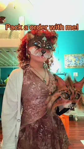 If the person who bought this sees this video thank you so much!#therian #fyp #furry #therianthropy #maskmaking edit:I didn’t think this video would blow up tysm guys!!