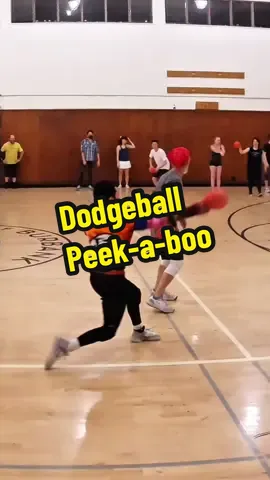 How to throw a dodgeball peek a boo move 👌 #jdball26 #fypツ #trendingvideo #viralvideo #dodgeball 
