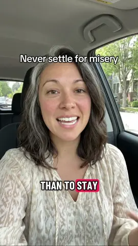 Never settle for misery  #dating  #40plus  #datingadviceforwomen  #WomenOfTikTok  #womenempowerment 