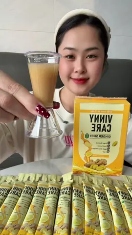 Lần đầu tiên thấy nước ép gừng dạng gói #dungthichan #vtmgr #Gingershot14vi #Vinnycare #Nuocgungepcodac 