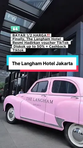 This is New York City ❌ This is Jakarta City ✅ 📌 Booking kamar pakai voucher TikTok untuk dapatkan Diskon + Cashback, Cek harga Klik Tag Hijau. #explorehotelfavorit #thelanghamjakarta #jakartacity 