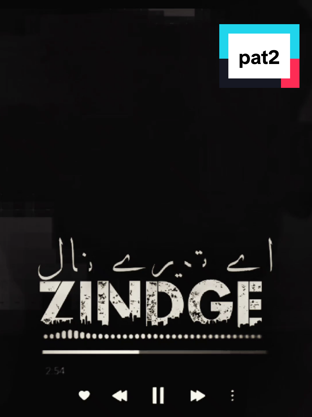 Zindagi hai Tere naal 🥹 Pat 2 #borkinghert💔 #sadsong #rzeidit #rehmaneidit #virl 