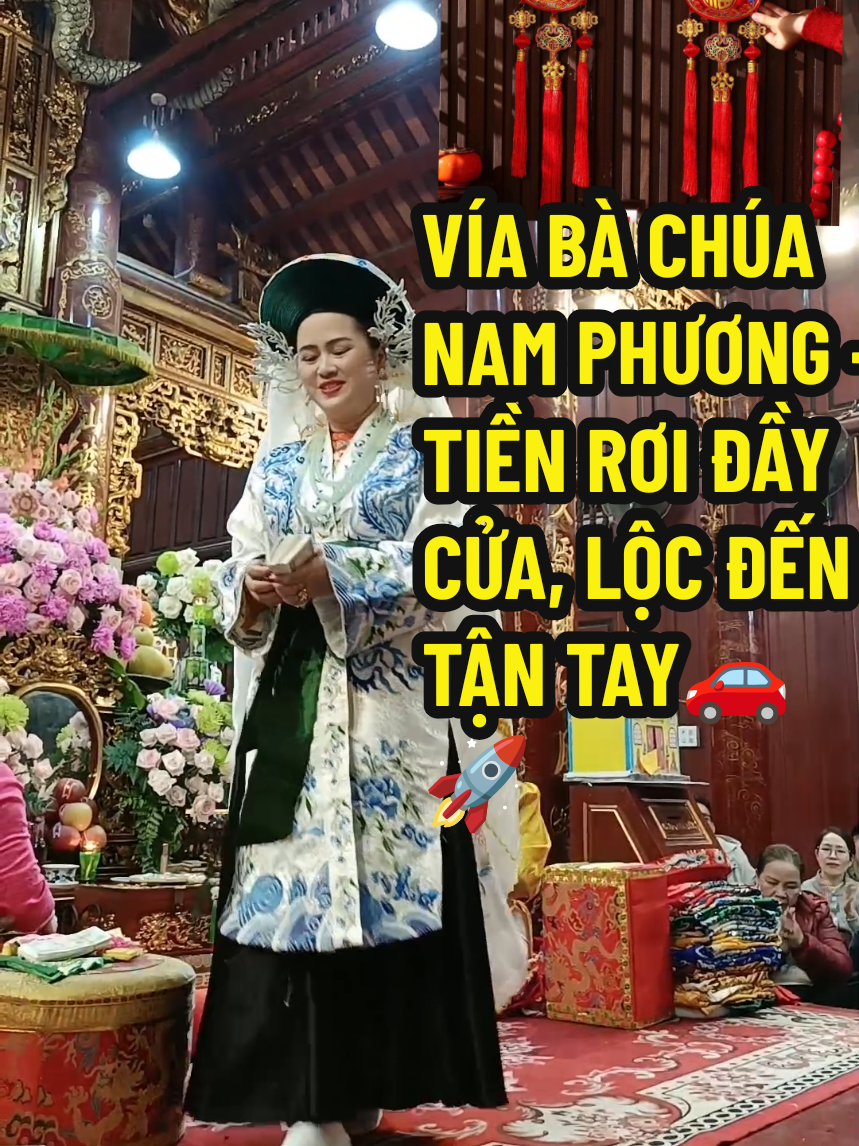 VÍA BÀ CHÚA NAM PHƯƠNG - TIỀN RƠI ĐẦY CỬA, LỘC ĐẾN TẬN TAY! ✨Lạy Bà Chúa Nam Phương ban phúc ban tài! 🙏 Nhìn lộc rơi tá lả, Phương gieo duyên cái vía hân hoan này cho cả nhà. ​Ai mong năm 2026 tài lộc hanh thông thì thỉnh ngay Combo Lá Bồ Đề & Túi Lộc trong giỏ hàng nhé! ​👉 Thỉnh lộc tại giỏ hàng phía dưới video! #BachuaNamPhuong #PhongThuyPhuongNguyen #PhatTai2026 #GieoDuyen #Affiliate 