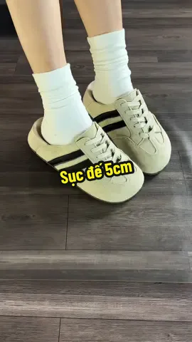Sục da nữ chất da lộn đẹp đế cao 5cm #TikTokShopFUNFEST #xh #viral #giaydep #depnu 