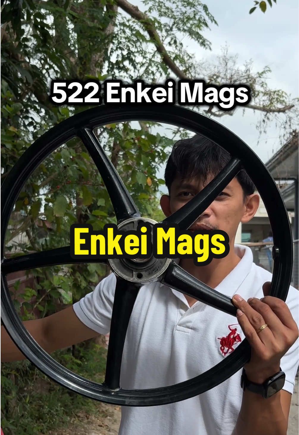 Pwede sa long rides at pang daily shempre!! #enkeimags #mags #4holes #smash115 #wave125 