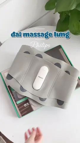sắp lễ Tết rồi tặng ông bà bố mẹ chiếc đai massage lưng này cũng ổn đấy chứ nhỉ 💝 #daimassage #philips #maymassage #Tet2026 #quatangynghia 