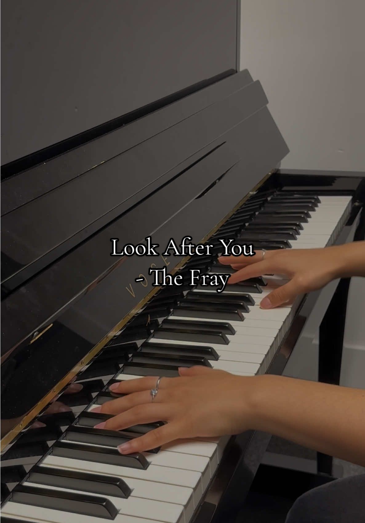 Look After You - The Fray • #piano #cover #lookafteryou #thefray #musician 