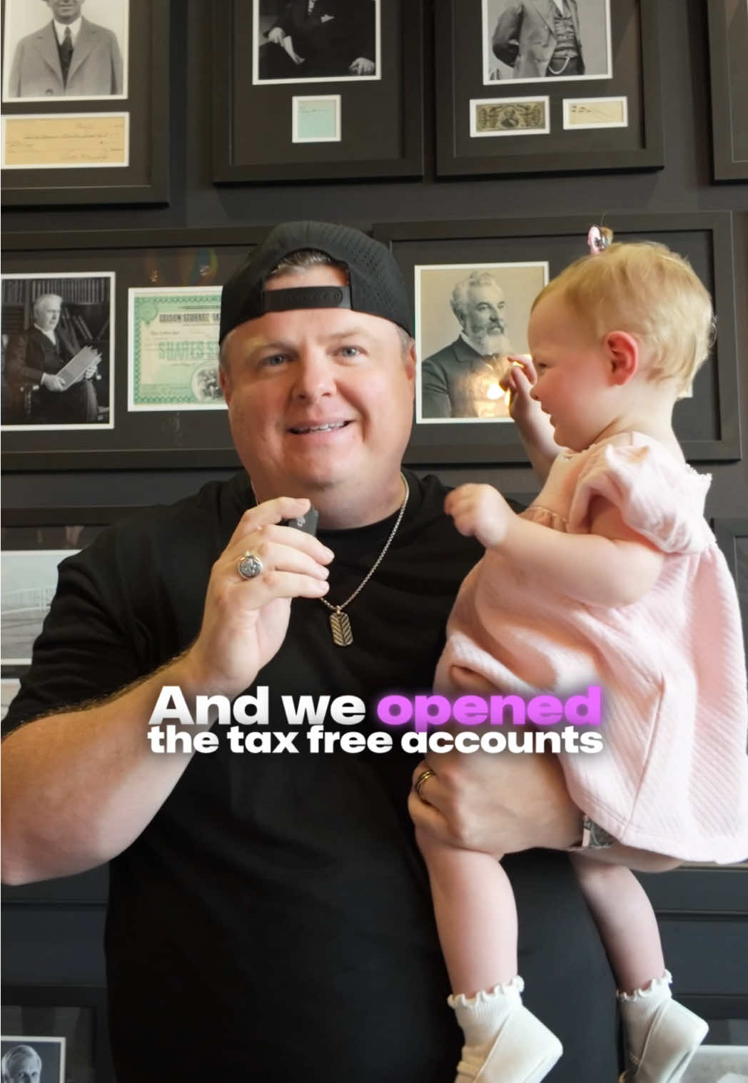 She doesn’t know it yet… but she’s already light years ahead. Building generational wealth isn’t a someday thing, it’s a day one decision. 👶🏽💼 #generationalweath #andrewcordle #family #daddysgirl #wealth @Business Taxes.AI 