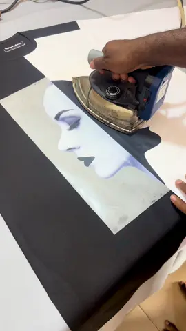 Don’t have a heat press machine? No worries 👍🏼  #dtftransfers #flowzattire #fyp #viral #mensfashion 