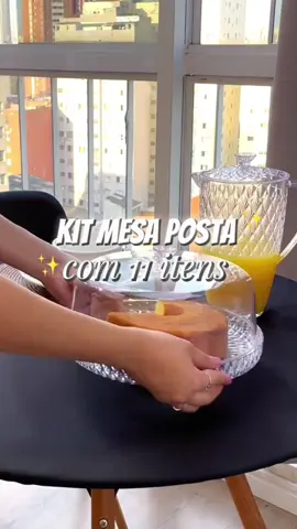 🔗 LINK NOS COMENTÁRIOS ‼️ Café da manhã com cara de hotel 5 estrelas em casa! ✨☕ Conheça o Kit Glamour: a beleza do cristal com a resistência do acrílico. Perfeito para quem ama mesa posta mas não quer se preocupar com quebras! 💎 ✅ 11 Itens essenciais (Boleira, Jarra, Manteigueira e mais!)  ✅ Material em ACRÍLICO de alta transparência e brilho  ✅ Super leve, resistente e fácil de lavar  ✅ O toque de luxo que sua manhã merece ##mesaposta##cafedamanha##acrilico##achadinhosshopee#decoração