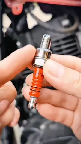 QPH High Performance 3 Electrode Motorcycle Spark Plug A7TC D8TC Universal For CG 125 GY6 Shooter #goodthing #foryou #tiktokshop #fyp 