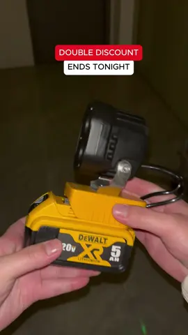 Ultra-durable LED work light compatible with the batteries you already own. Lights up any job, no hassle. #ledworklight #lights #flashlight #outdoorlights #tiktokshopholidayhaul