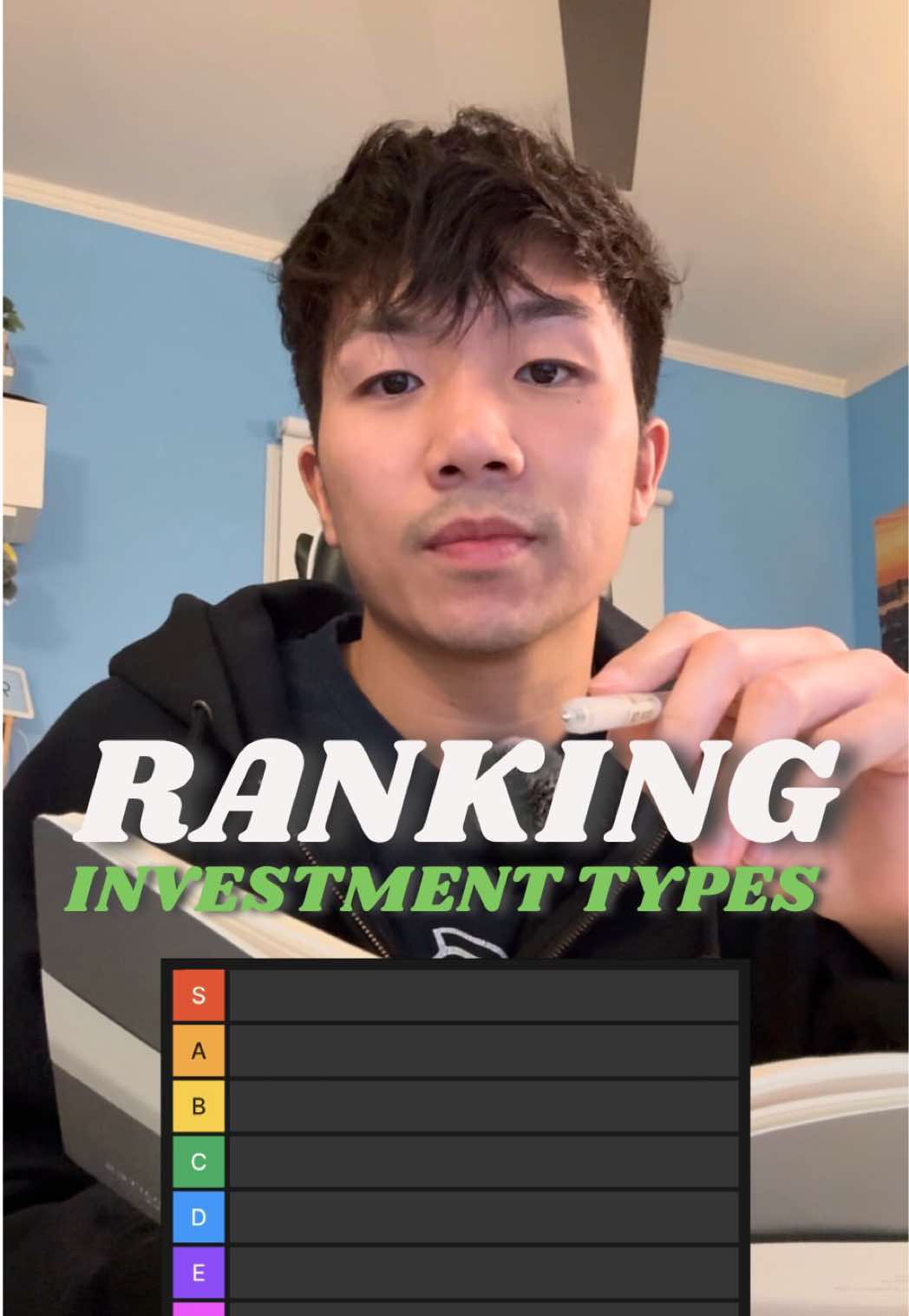 If you are trying to grow your wealth aggressively then this is my ranking for investment types The investment types mentioned in the video 1️⃣ Individual stocks 2️⃣ Index funds 3️⃣ Fixed Income/ Bonds 4️⃣ Option Contracts 5️⃣ Crypto 6️⃣ Cash As you get older, it makes sense to diversify and shift into lower-risk investment types. But when you’re younger, taking calculated risk is often how you create exponential wealth growth. When it comes to individual stocks, I believe in owning only a small number that I have strong conviction in, and always having a clear exit strategy. The ranking is my personal preference and what worked for me. Do you agree or disagree with my rankings?