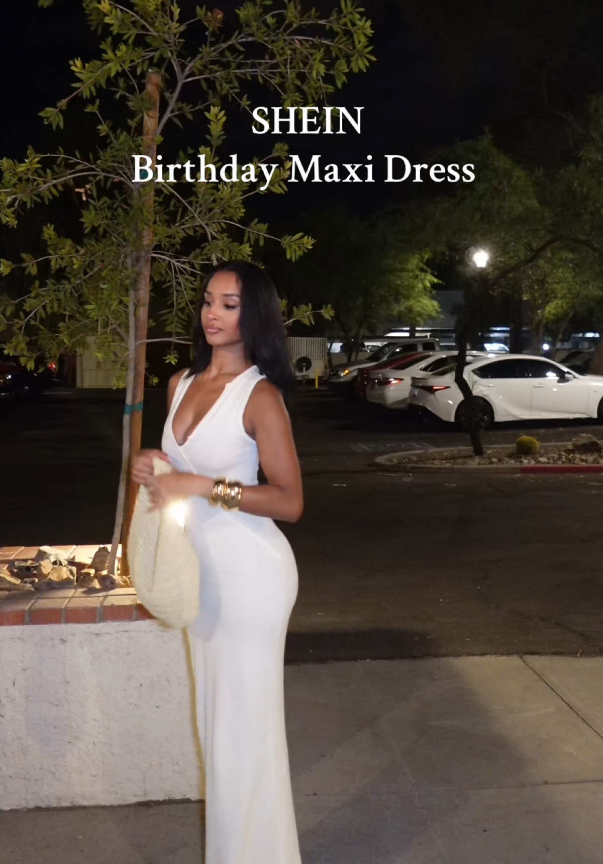 Most affordable maxi dress finds on Shein! #maxidress #birthdaydress #whitedress #fashiontiktok #viral 