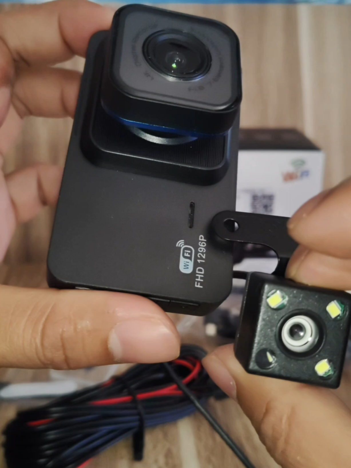 📹 T603 WiFi Dash Cam 2 กล้อง หน้า–หลัง คมชัด Full HD ดูย้อนหลังผ่านมือถือได้ทันที กลางคืนก็ชัด จอดรถก็อุ่นใจ ของมันต้องมีติดรถ 🚗✨#กล้องติดรถยนต์ #DashCam #กล้องติดรถหน้าหลัง #กล้องติดรถWiFi #FullHD1296P