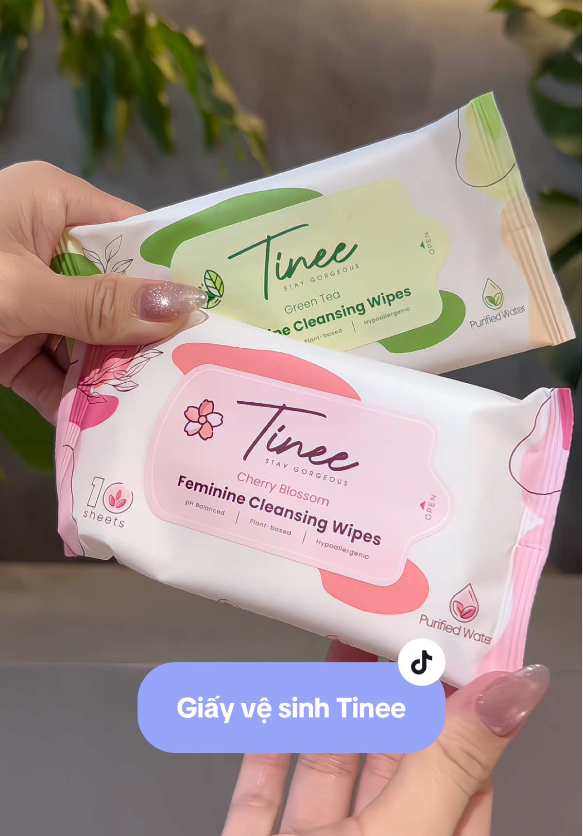 Giấy ướt vệ sinh Tinee✨  #tinee #khanuotvesinhphunu  #tineevn #khanuotvesinh #xuhuong 