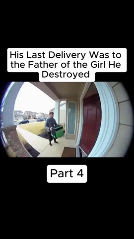 His Last Delivery 😳 — To the Father of the Girl He Destroyed | CCTV #TrueCrime #CCTV #Shocking #CrimeStory #FYP 