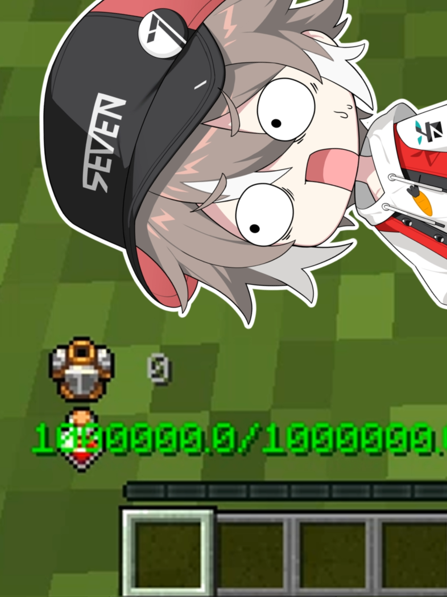 HP100万を0にできる？#マイクラ #マインクラフト #Minecraft #ゆっくり実況