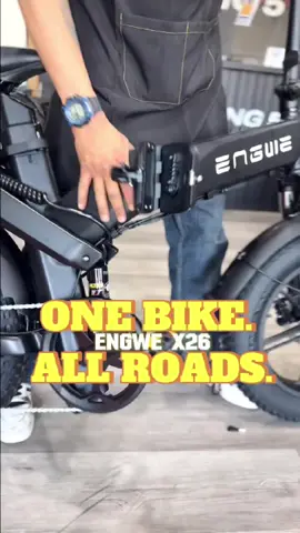 City commute or weekend adventure? ENGWE X26 doesn’t make you choose. One bike. Multiple terrains. #ebike #test #ebiketest #ebikestore #ebikelife
