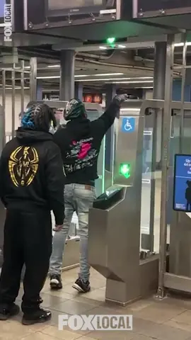 The MTA's new subway gates are no match for this hat trick