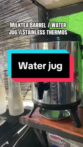 Milktea barrel water jug stainless thermos #milkteabarrel #waterjug #stainlessthermos #thermos 