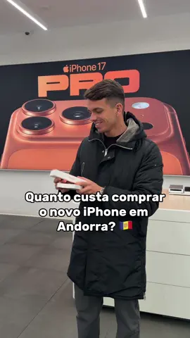 Quanto custa comprar o novo iPhone em Andorra? 🇦🇩 Este país, para além de ser um dos mais pequenos do mundo e perfeito para uma viagem para a neve, Andorra tem um IVA de apenas 4% para produtos não essenciais e torna este um dos melhores países para fazer compras na Europa 😍  Em geral todas as compras ficam 20% mais baratas e pode ser um lugar com ótimas opções para fazer todo o tipo de compras, sendo que as que normalmente mais compensam são de tecnologia, perfumes e roupas que têm também garantia internacional (tecnologias) e conseguem encontrar o novo iPhone 17 Pro Max 400€ mais barato do que em Portugal 👌🏼  Este é um dos meus destinos de neve preferidos, e foi o primeiro destino do ano para 2026, vou partilhar todas as dicas que precisas de saber para visitar nos próximos vídeos ✨  Já visitaste Andorra? O que achaste? Quero saber tudo nos comentários 👌🏼  #andorra #explorar #viajar #europa #eurotrip