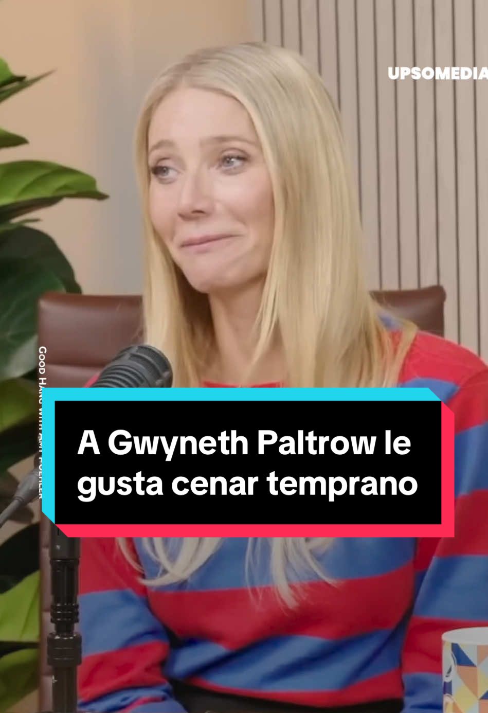 A Gwyneth Paltrow le gusta cenar temprano, para así, poder estar acostada lo antes posible #entretenews #hollywood #actriz #cena #siesta