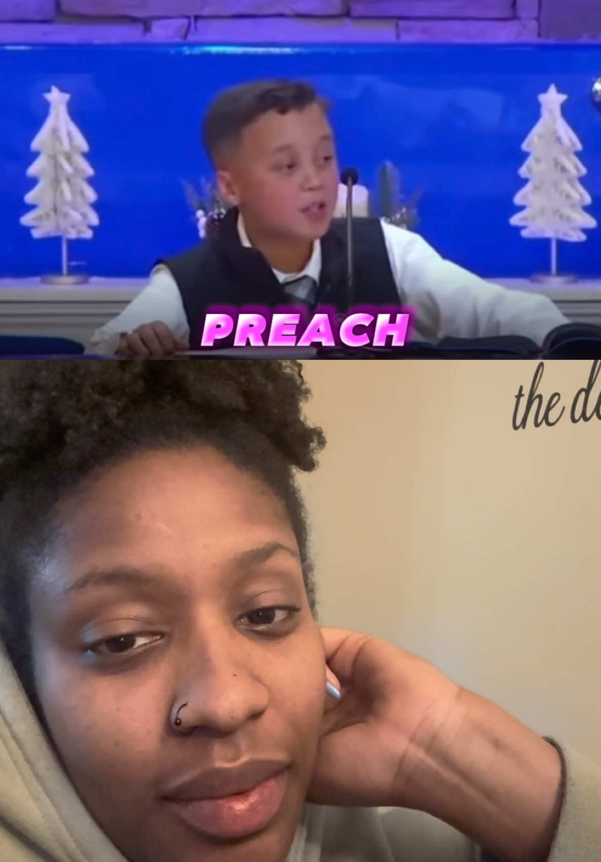 He may be the YOUNGEST preacher 😱  #preacher #christiantiktok #church #fyp #tiktok