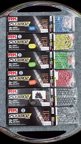 โซ่ Rk ขนาด 520 รหัส KRO o-ring ยาว 120 ข้อ สนใจกดที่ตะกร้าได้เลย  #โซ่ #bigbike #bigbikethailand #cbr500r #cb500x 