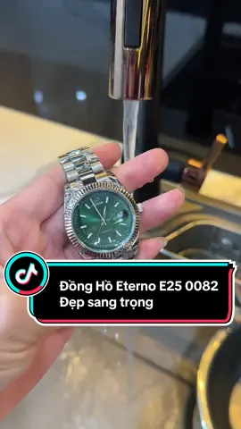 Hướng dẫn cắt mắt đồng hồ tại nhà với chiếc đồng hồ Eterno E25 0082 #dongho #donghonam #eterno #thutiensinh #donghochinhhang 